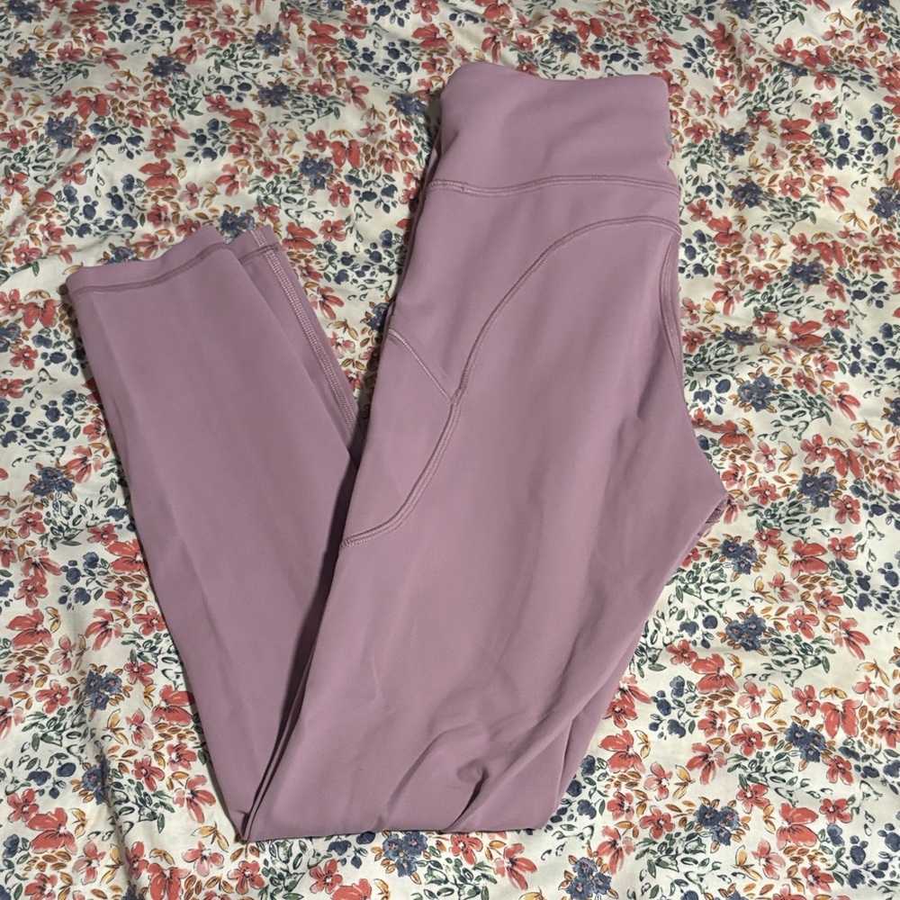 Lululemon Athletica Lilac High-Rise Leggings